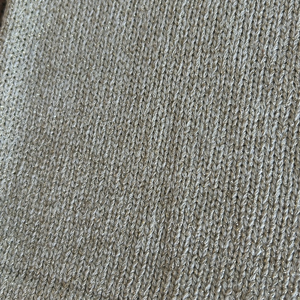 Michael Kors knitted golden top size M - Picture 3 of 4